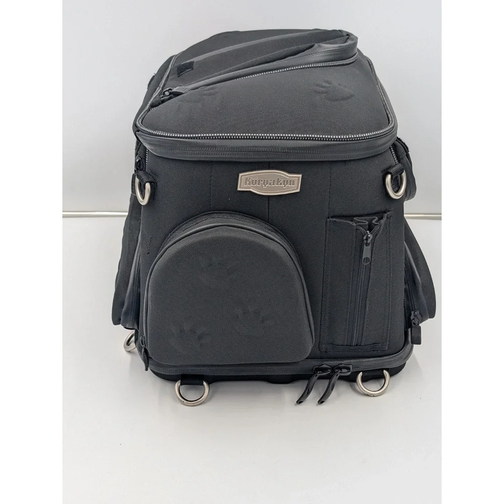Kuryakyn Pet Palace Carrier Black Motorcycle Travel Comfort Liner 4199 W/ Straps